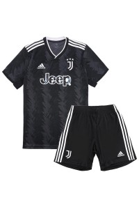 Juventus Babytruitje Uit tenue Kind 2022-23 Korte Mouw (+ Korte broeken)